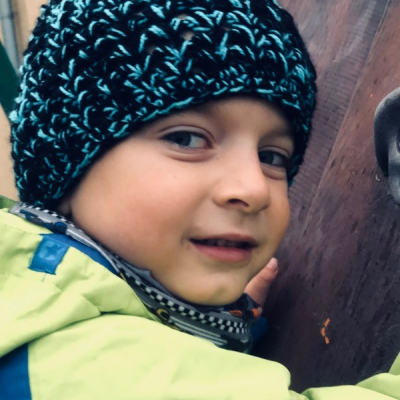 Detská zimná čiapka - V Melírka, vhodná aj pre malých Onkoláčikov 😍