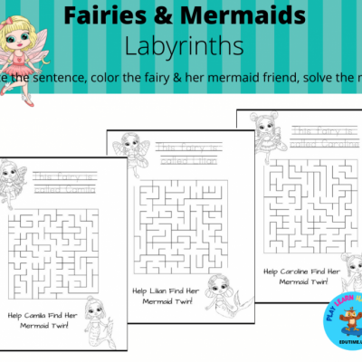 Fairies & Mermaids - labyrinty