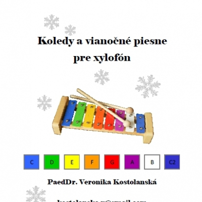 Koledy a vianočné piesne  pre xylofón (A) v PDF