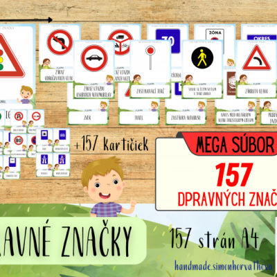 Dopravné značky (Súbor PDF)