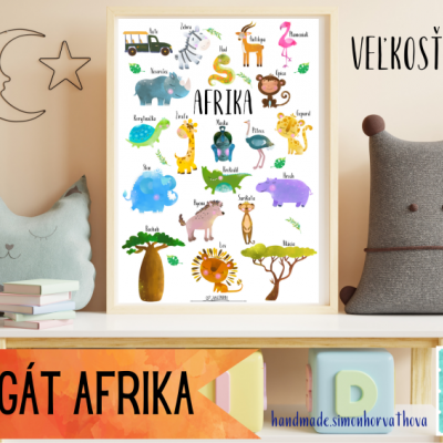 Plagát AFRIKA (Súbor PDF)