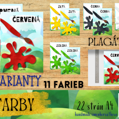 Farby, výzdoba triedy, plagáty (Súbor PDF)