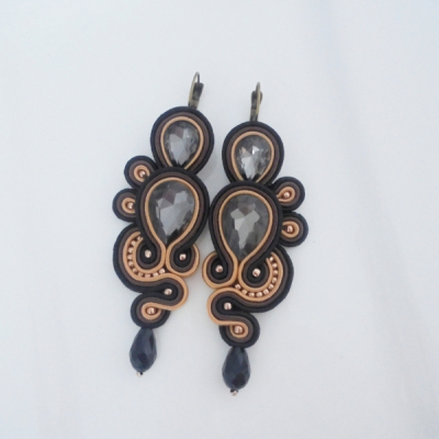 soutache náušnice