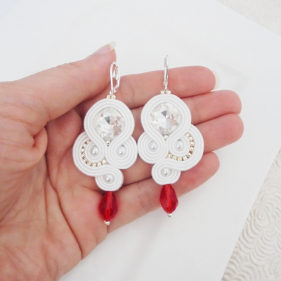 soutache náušnice 