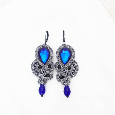 soutache náušnice 