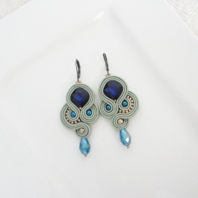 soutache náušnice 