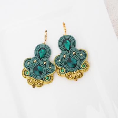 soutache náušnice 