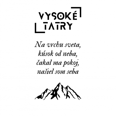 Dámske tričko Vysoké Tatry